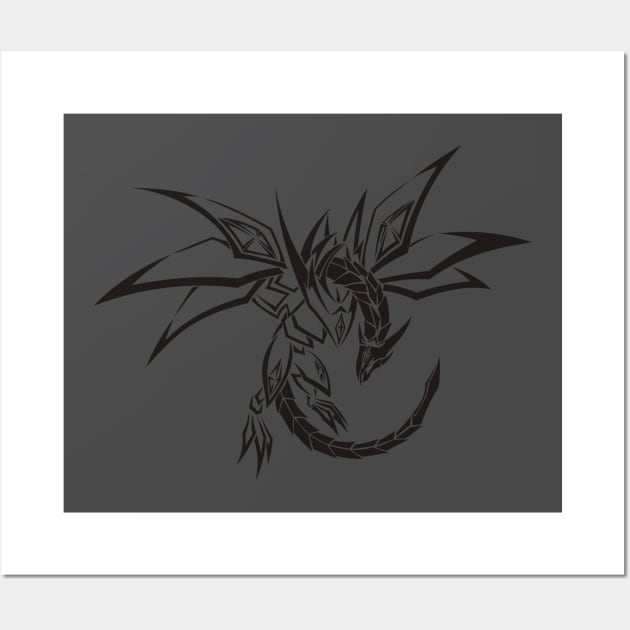 Dragon skeleton Wall Art by epoliveira